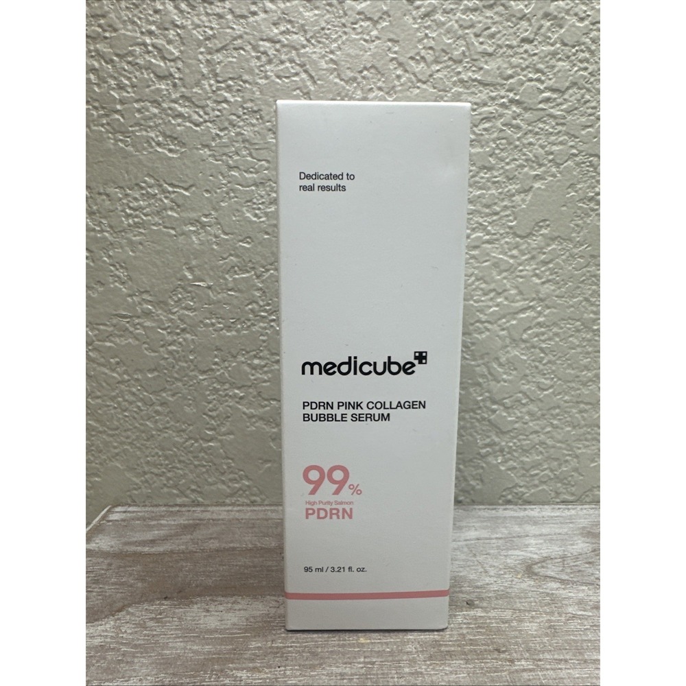 $23 🌙 MEDICUBE PDRN PINK COLLAGEN BUBBLE SERUM  3.21 FL.OZ SEALED EXP. 2028